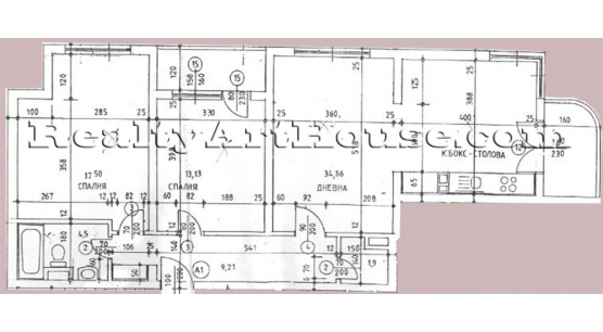 3 - стаен обзаведен апартамент