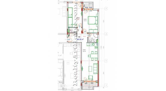 3-стаен апартамент, Зона Б-19