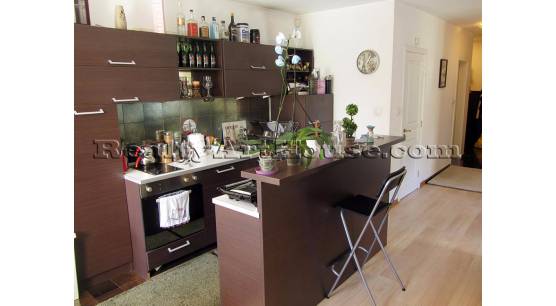 2-стаен луксозно обзаведен апартамент в затворен комплекс в кв. Борово