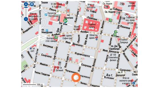 Ъглов магазин в центъра на София 100 м. до бул Витоша