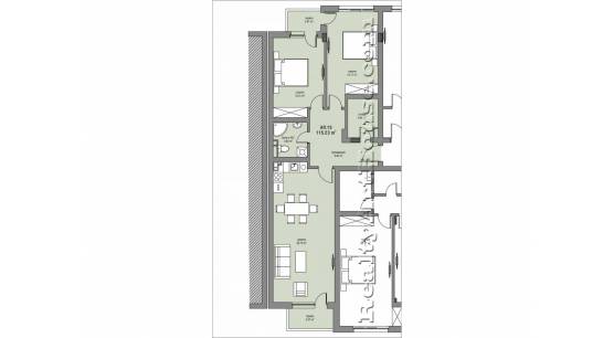 3-стайни апартаменти в широк център